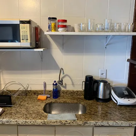Apartamento 2 minutos a pé da praia de Geribá totalmente climatizado-2
