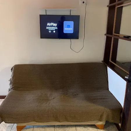Apartamento 2 minutos a pé da praia de Geribá totalmente climatizado-3